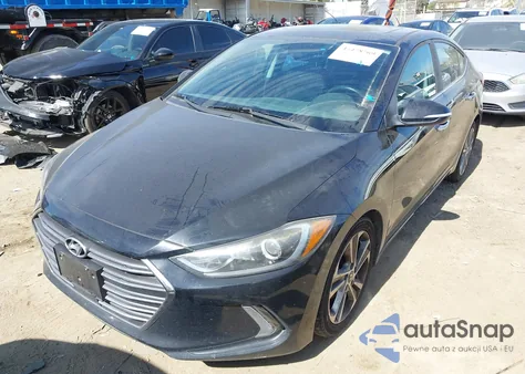2017 Hyundai Elantra Limited z USA, uszkodzony, nr VIN KMHD84LF4HU317992